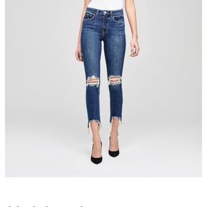 L’Agence high line high-rise skinny distressed